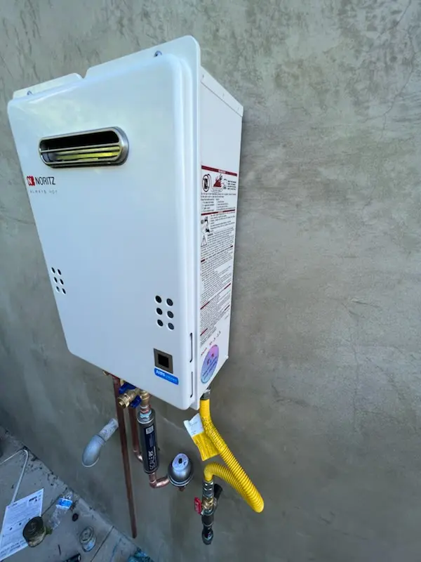 Tankless water heater installation for Florida City homes